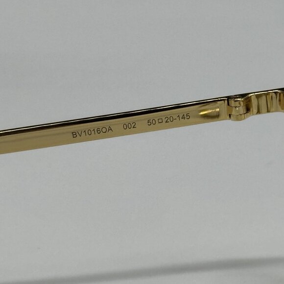 NEW BOTTEGA VENETA BV1016OA 002 ROUND GOLD UNISEX EYEGLASSES BOTTEGA VENETA - Picture 9 of 10